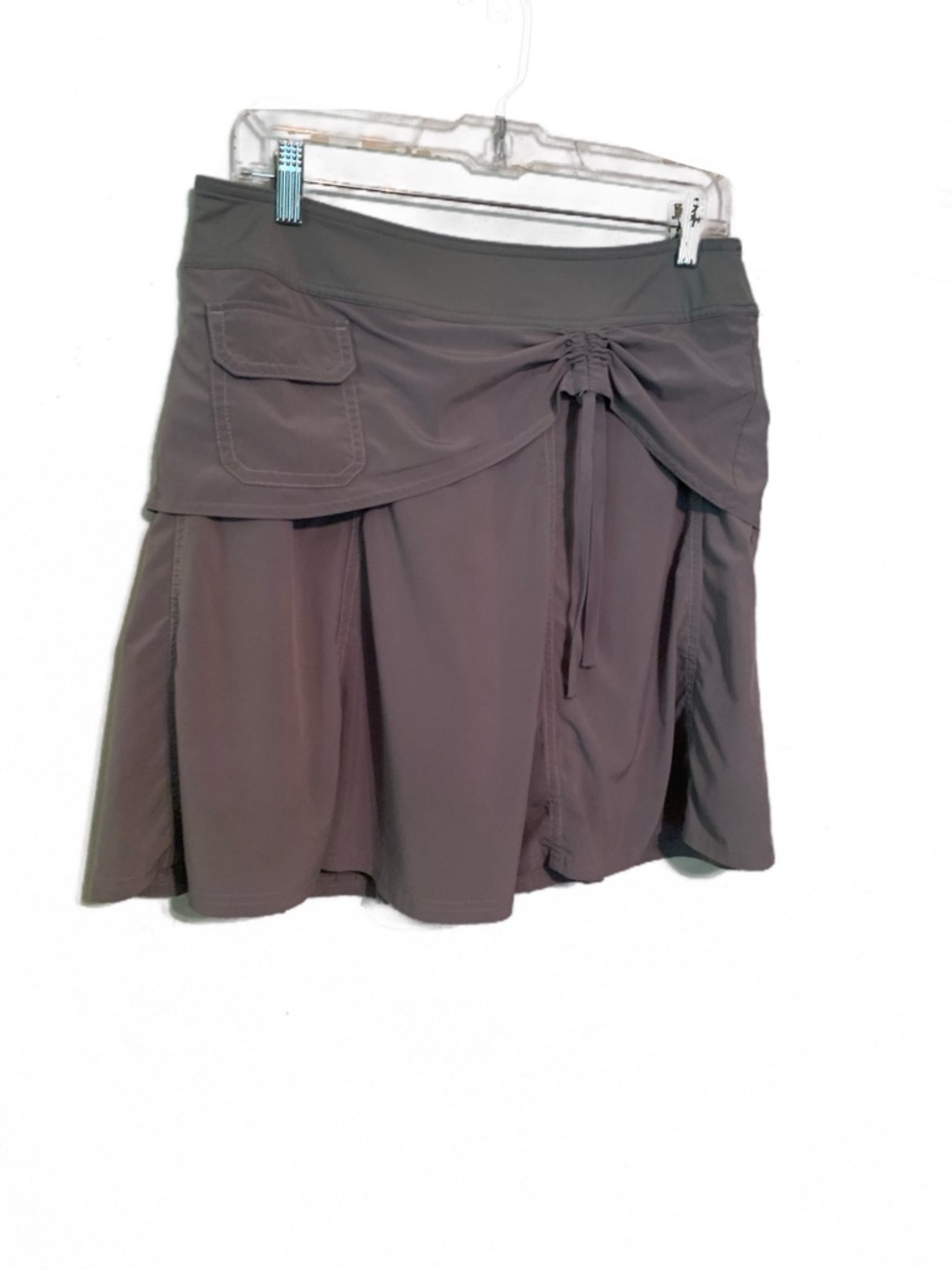 Athleta Wherever Skort Cobblestone Gray Size 10/12